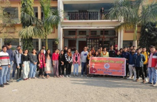 डीबीएस पीजी कॉलेज में अभाविप द्वारा कॉलेज इकाई का गठन, पीयूष बने अध्यक्ष। 