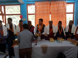 बीजेपी जिला उपाध्यक्ष सोहन लाल खंडेवाल ने बीजेपी कार्यकर्ताओं और पत्रकारों को किया सम्मानित।