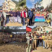 Remove plastic campaign: प्लास्टिक को हटाने के लिए छात्र-छात्राओं ने निकाली जन-जागरूकता रैली।