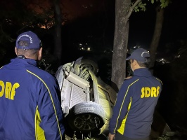 Vehicle accident: यहाँ देर रात वाहन हुआ दुर्घटनाग्रस्त, SDRF मौके पर। 