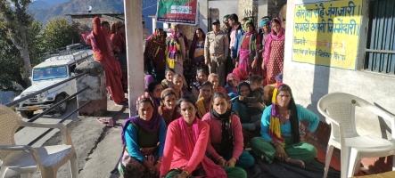 बालगंगा रेंज के केपार्स गांव में वनाग्नि सुरक्षा सप्ताह का आयोजन। 