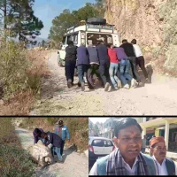ये कैसी सड़क जहां बिना धक्कों की नहीं चढ़ती गाड़ी, अधिकारी है कि सुनने को तैयार नहीं!