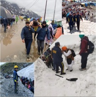 SDRF uttarakhand: चारधाम यात्रा में मददगार एसडीआरएफ।