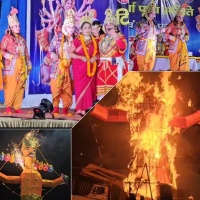 New Tehri: टीएचडीसी द्वारा विजयदशमी का आयोजन, महिलाओं ने किया रामलीला का शानदार मंचन।