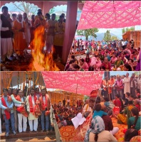 Chulagarh, ghansali: गंगा दशहरा पर सिद्धिपीठ राजराजेश्वरी मंदिर चूलागढ़ में भव्य जात का आयोजन।