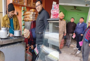 Tehri घनसाली बाजार में खाद्या पूर्ति विभाग की छापेमारी, होटलों और रेस्टोरेंटों से की 16 हजार की वसूली।