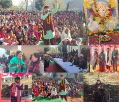 Tehri Garhwal: तीन दिवसीय बसंत पंचमी मेले का समापन, मंगलेश डंगवाल और सौरभ मैठाणी के गीतों ने लगाए चार चांद। 