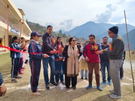राजेंद्र सिंह रावत राजकीय महाविद्यालय बड़कोट में दो दिवसीय खेल प्रतियोगिता का विधिवत उद्घाटन 