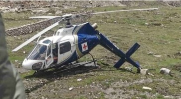 Breking news: केदारनाथ धाम में एम्स का हेलीकॉप्टर हुआ क्रैश!
