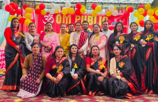 Rishikesh: ओम पब्लिक जूनियर हाईस्कूल का वार्षिकोत्सव धूमधाम से मनाया