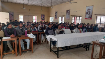 फूल सिंह बिष्ट राजकीय महाविद्यालय नौघर लंबगांव में अंतरराष्ट्रीय एड्स दिवस पर एकदिवसीय कार्यशाला आयोजित, प्राचार्य ने दी व्यापक जानकारी